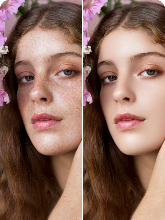 Retouche du visage