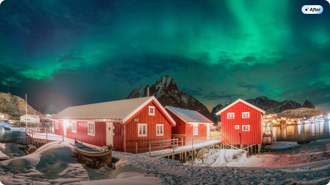 Photo améliorée en haute qualité avec l’IA